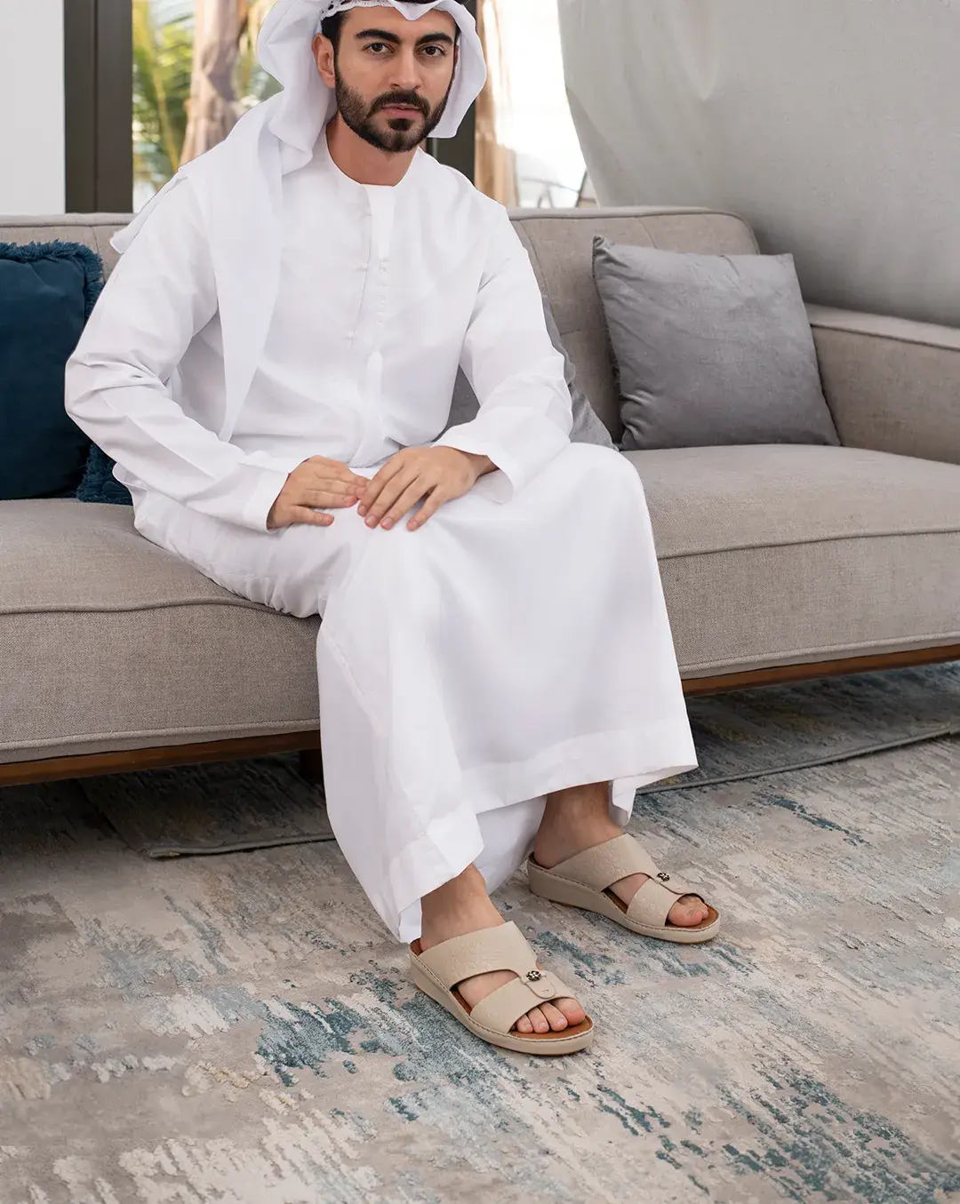 Genuine Leather Arabic Sandals
